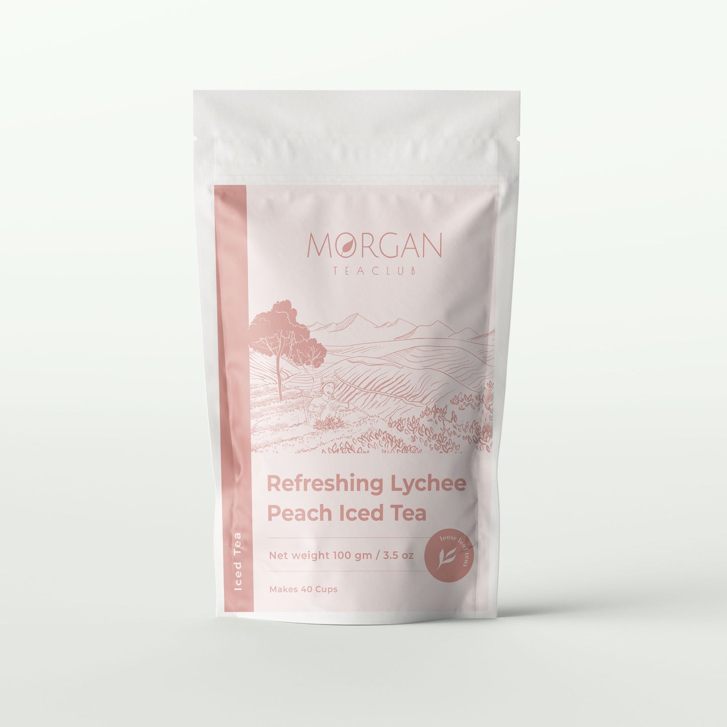 Refreshing Lychee Peach Tea